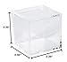 Hammont Clear Acrylic Box - Acrylic Boxes for Storage - Lucite Box with Lids for Medicine Bottle Organizer, Party Favors, Treats, Candy - Elegant Small Acrylic Box (2.36