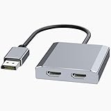 Adaptateur DisplayPort vers double HDMI
