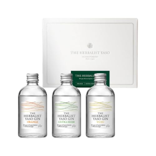 THE HERBALIST YASOギフトBOX[通常版]100ml×3本 EXTRAHERB・ORANGE・YUZU各1本 お酒 新潟クラフトジン 新潟 新潟県産 にいがた 上越 上越産