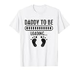 daddy to be loading annuncio di gravidanza futuro papà maglietta