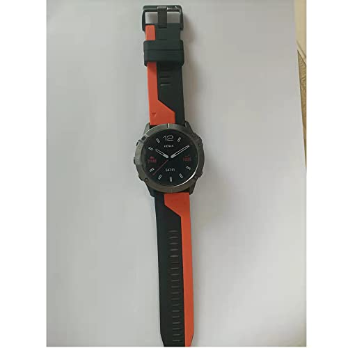 Bracelet GUMMMY à libération rapide 22 mm pour montres Garmin Fenix 5/6 et Forerunner