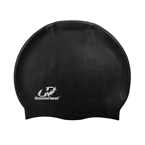 Touca De Silicone Lisa Hammerhead Unissex Preto Único