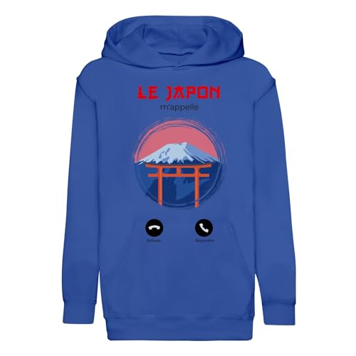 Le Japon m'appelle sweat enfant pour l'école et sorties style manga Tokyo