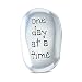 Thumb Stones - ONE Day at A TIME - Inspirational Gift - Soothing Worry Stone/Friend Family -Affirmation - AA