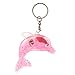 T TOOYFUL Kleine Süße Delphin Schwimmende Perlen Flüssige Timer Schlüsselanhänger Kinder Tasche Dekor Geschenk - Rosa