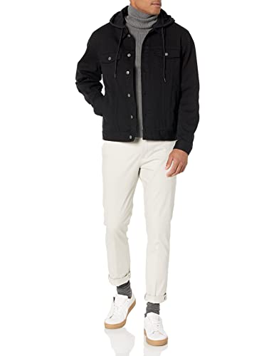 LRG Mens Men's Lifted Research Collection Hooded Denim Jacket4