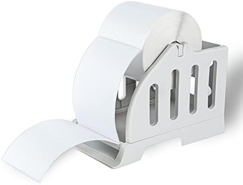 Ü Heartray Label Holder for Rolls and Fan-Fold Labels,4x6" Stand for Thermal Label Printer-Accessory for Desktop Printer and Shipping Label Printer