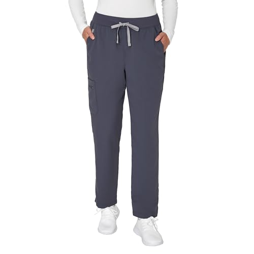 Hanes Women's Scrub Pants, Comfort Fit Healthcare Pants for Women, Moisture-Wicking Medical Scrubs