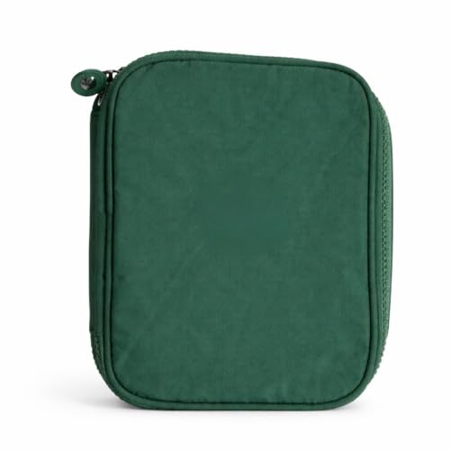Estojo Escolar Grande em Nylon com 2 Divisórias – Organizador Unissex(Verde Militar)
