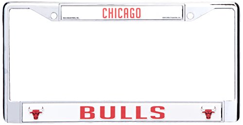 NBA Chrome License Plate Frame