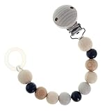 Wird mit Hilfe eines Sicherheitsclips mit Luftlöchern einfach an der Kleidung, am Kinderwagen, Bettchen oder dem Autositz befestigt, sorgt dafür, dass der Schnuller immer griffbereit ist und verhindert ein Herunterfallen