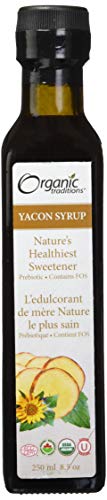 Organic Traditions ORGYACV57 Organic Yacon Gold Syrup cover
