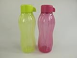 Botella de Tupperware To Go, ecológica, 310 ml, lima + rosa, EcoEasy, 28642