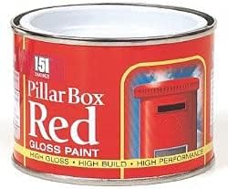 151 Coatings Gloss Paint 180ml Pillar Box Red (423704)