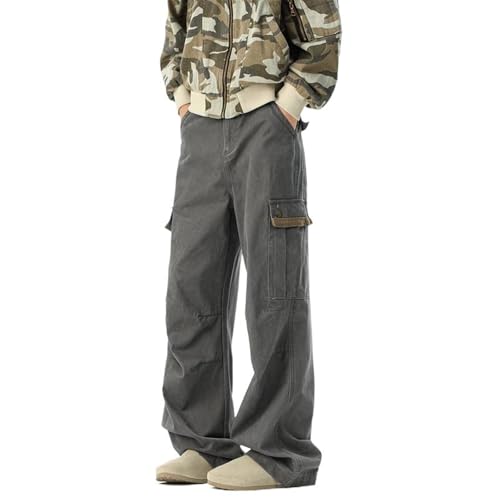 Pantalon vintage droit ample homme mode rétro chic