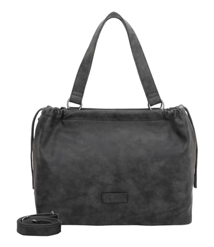 Sac de courses femme au quotidien : le grand cabas Fritzi aus Preussen Poppi01 noir
