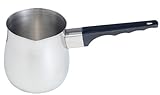 HIC Turkish Coffee Warmer and Butter Melting Pot, Stainless Steel, 24-Ounce Capacity, ¾-Quart