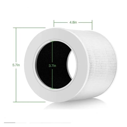 Filtre pour purificateur d'air Levoit Mini-RF compatible avec Mini-P