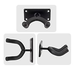 Stormshopping Lot de 4 supports muraux noirs pour guitare acoustique, guitare classique, basse, guitare électrique, ukulélé - Les Beatles, Paul McCartney, John Lennon, RIngo Starr, George Harrison Stormshopping Lot de 4 supports muraux noirs pour guitare acoustique, guitare classique, basse, guitare électrique, ukulélé – Image 3
