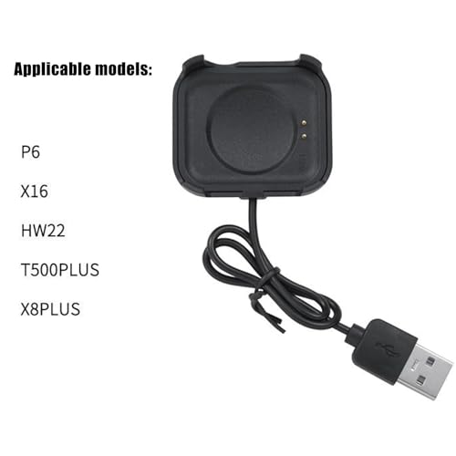 Euyehn Câbles Smartwatch, montrez le câble de charge - Cordon de montre portable léger rapide - Cordon de charge rapide, chargeur de sécurité stable, accessoires de smartwatch pour bureau, table, – vue 8