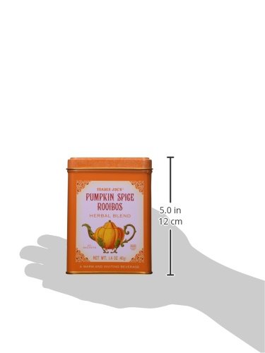 Trader Joe's Pumpkin Spice Rooibos Herbal Blend Beverage 20 Sachets #TOP2
