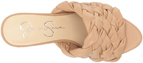 Jessica Simpson Women's Supira Platform Mule Heeled Sandal, Buff, 10 | Image 4