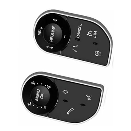 押しボタンスイッチ Compatible With Land For Rover For Range For Rover Sport L494 2014-2017 ステアリングホイールリモートコントロールスイッチボリューム調整ボタン音楽スイッチに対応