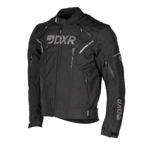 Veste Moto 4 saisons | Certifiée | Doublure Thermique Hiver amovible | Protections CE Epaules et Coudes | 6 poches | 6 aérations MOTOBLOUZ