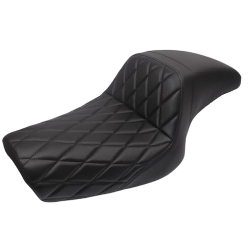 Asiento para Sportster XL 883 1200 48 accesorio de motocicleta trasero en cuero negro 6