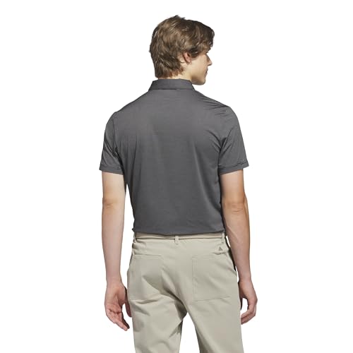adidas Men's ULTIMATE365+ Pencil Stripe Climacool Polo Shirt, Carbon S18/BLACK, Medium by adidas - Used condition - Image 3