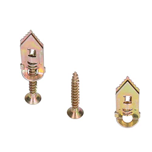 Selbstbohrende Ankerschrauben aus Stahl, 40 Stück, Karbonmaterial, Erweiterungsdesign, ohne Löcher,â€¦ – Miniatur