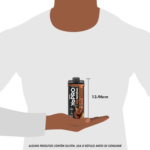 YoPRO Energy Boost UHT Cappuccino 15g de Proteínas 250ml