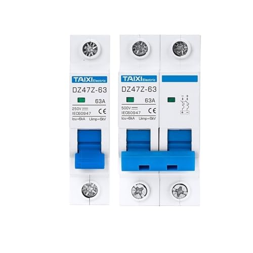Disjoncteur CC DZ47 pour éviter les pannes de court-circuit sur vos batteries solaires
