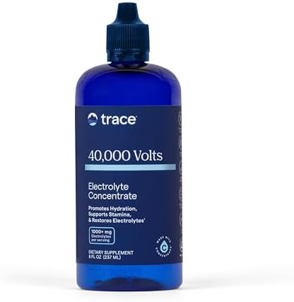 Trace Minerals 40,000 Volts Electrolyte Concentrate, 48 Servings