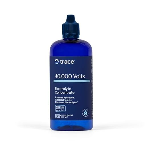 Trace Minerals | 40,000 Volts Liquid Electrolyte Concentrace Drops | Support Hydration | Leg and Muscle Cramp Support | Ionic Trace Minerals, Magnesium, Potassium | 48 Serving Bottle (Pack of 1)