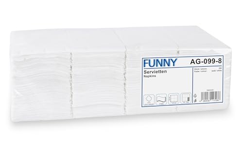 Serviettes de table Funny pour café, restaurant et buffets de réception - 2