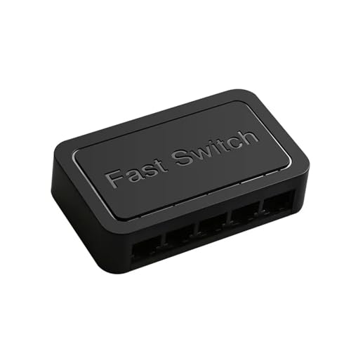 Switch réseau 5 ports Ethernet rapide RJ45 pour étendre votre connexion LAN 100M stable