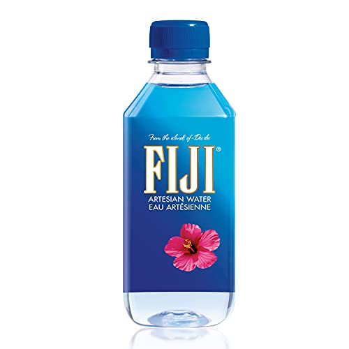 Fiji Water - Fiji Islands Flat Mineral Water - Artesian Water Enriched with Minerals - Naturally Filtered Packaged without Human Hand Contact - 330ml