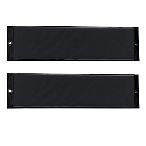 Extreme Max 3006.7246 Boattector Flat Fender Value 2-Pack - 26", Black #TOP5
