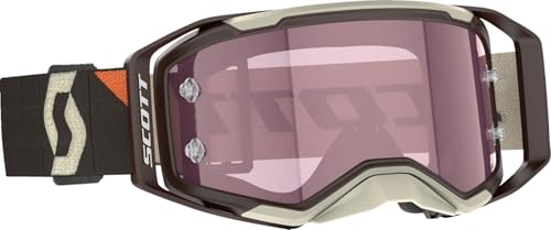SCOTT Prospect 2.0 AMP Goggles (One Size Fits Most, Deep Brown/Beige/AMP Rose Lens)