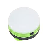 TIREOW Lampe De Lanterne De Pêche D'ampoule De Tente De Camping De LED Accrochante Portative Extérieure, Lumière De Tente Lumière De Camping, Tout Haut/Demi Haut/SOS (Green)