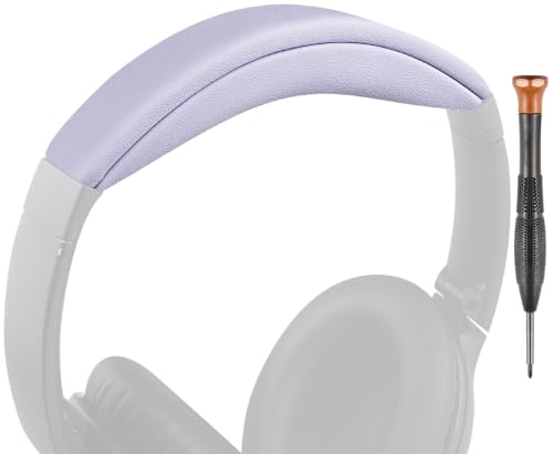 Image of SOULWIT Replacement Headband Pad Kit for Bose QuietComfort 45 (QC45) /QuietComfort SE (QC SE) /New Quiet Comfort Wireless Headphones, Easy DIY Installation (Chilled Lilac)