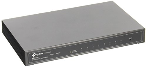 Switch intelligent Gigabit de TP-Link avec 8 ports RJ45 et support VLAN par tag