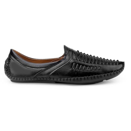 Image of WUGATTI Synthetic Slip-On Stylish Loafers for Men
