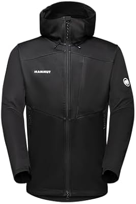 Mammut Alto Light HS Hooded Jacket Men – Chaqueta Ligera de Senderismo con Capucha para Hombre | Impermeable para Montaña | Talla L, Mammut Rojo