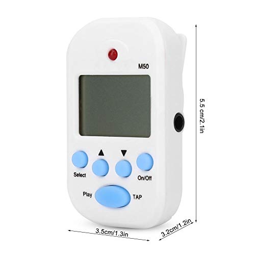 DEWIN Mini Tempo Metronome, Digital Beat Tap pour M50 Metronome Clip Instruments de musique pour Piano Violon Guitar… - Les Beatles, Paul McCartney, John Lennon, RIngo Starr, George Harrison DEWIN Mini Tempo Metronome, Digital Beat Tap pour M50 Metronome Clip Instruments de musique pour Piano Violon Guitar… – Image 6