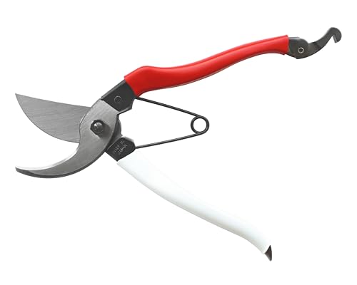 Okatsune 104 Gartenschere – extra großes 210-mm-Modell für große Hände, extrem scharf für mühelose Schnitte bis 25 mm – Premium Sentei-Basami aus IZUMO-YASUGI-Stahl, die unbestrittene Nr. 1 in Japan