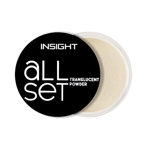 Image of INSIGHT All Set Translucent Powder - Butter Smooth | Translucent Finish | Long Lasting Wear | Controls Shine & Reduces Appearance of Pores | Smooths Skin Texture | Weightless Formula for All Skin Types (6g)