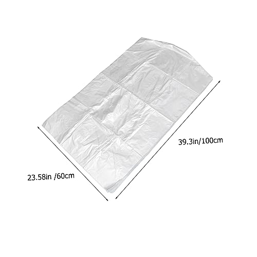 20pcs Portable Garment Bag Transparent Clothing Dust Cover for Suits Dresses Jackets More Lightweight Clothes Storage for Closet Dry Cleaning2