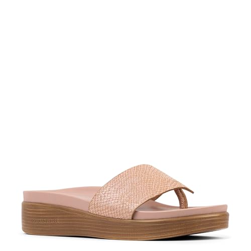 Image of Donald Pliner Women's Fifi Slide Sandals, Women's Summer Sandals, Women's Shoes, Comfortable Open-Toe Casual Flats